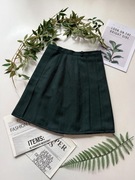 Spódnica mini butelkowa zieleń retro preppy