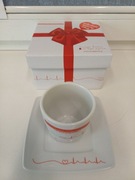 Filiżanka ze spodkiem Lubiana dla krwiodawcy HDK krwiodawstwo