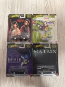 Hot Wheels Premium zestaw 4 modeli (Lincoln, BMW, Batman, Reptar)