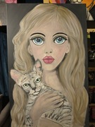 Nie jesteś sama obraz akrylowy 50x80 