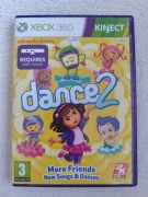 Dance 2 Gra na KINECT Xbox 360 Gra taneczna od Nickelodeon Dla Najmłodszych