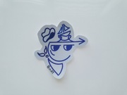 CH.ART naklejka JOURNEY 1szt.