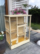 Klatka drewniana dla gryzoni szynszyli szczurka