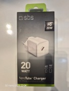 Ładowarka sieciowa SBS TETRGAN1C20W 20W GaN z Power Delivery