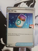 Karta Pokemon N's PP Up JTG 153 PPS7 Holo Prize Pack Series 7