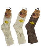 SKARPETY Z WEŁNĄ DAMSKIE rozmiar 35-38 ZIMOWE COZY 3PAK