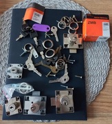 Zamek zamki szafkowe do drzwi zestaw 5 sztuk LOB