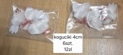 Koguciki 4 cm 6 sztuk ozdoby wielkanocne