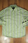 Koszula Madison Avenue r. XL 43/44 wielokolorowa dł rękaw w paski bawełna