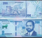 Mozambik 200 meticais 2024 UNC