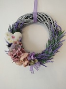 Wianek na drzwi,wiosna