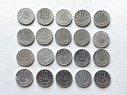 10 gr groszy 1949-81 zestaw 20 sztuk