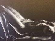 Rysunek "Nude Noir" #438 290x210 mm