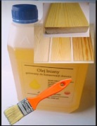 Olej lniany gotowany do impregnacji drewna 5l + pędzel.