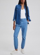 Spodnie jeansy Diverse niebieskie jogerry bawełna 38 24 hm 