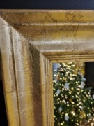 Lustro złota rama duże