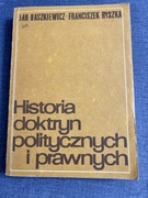 Historia doktryn politycznych i prawnych 