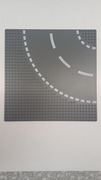 LEGO 44342px2 Baseplate Road 6-Stud Curve ulica zakręt