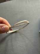 Pandora srebrna bransoletka z cyrkoniami próba 925 