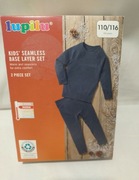 Dziecięca bezszwowa bielizna funkcyjna termiczna 110/116 granat Lupilu