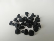 BEZPIECZNY Klips Gumowy do kołowrotka 3mm plus GRATIS!