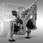 Koparka tylna Jansen BHSM-225 z łyżką 400 mm, Koparka przesuwna