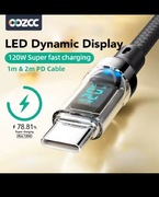 Kabel USB C USB C 120W supervooc 