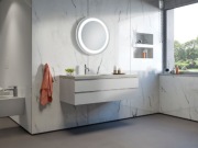 Nowe lustro LED okrągłe 80 cm - RUKE Aria