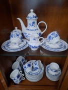 Serwis kawowo cherbaciany na 12osób Ilmenau Vintage 