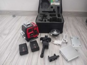 Poziomica laserowa 4D, 16 linii, 360 stopni