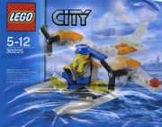 -- LEGO City 30225: Coast Guard Seaplane (samolot straży) * 100% +ins