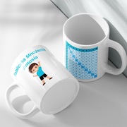 Personalizowany kubek edukacyjny z tabliczką mnożenia i imieniem dziecka!