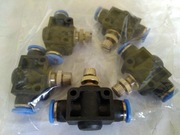 Zawór pneumatuczny redukcyjno-zwrotny  fi 8 KPC