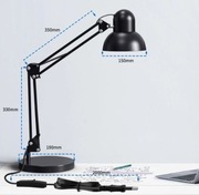 Lampka nocna, stołowa loft / industrial / boho / retro