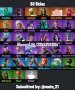 Konto Fortnite | Tanie | Jeżeli nie będzie skinów ze zdjęć dostaniesz zwrot