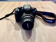 Aparat DSLR Canon EOS Rebel T6 + zestaw akcesoriów