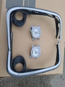 Toyota corolla e21 lift sedan Halogen lewy prawy komplet kratka chrom