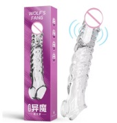 Nakładka na penisa powiększająca z wibracją 