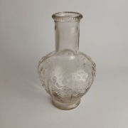 Wazonik szklany - wzór "bubble" "asteroid" - lata 70 - Niemcy