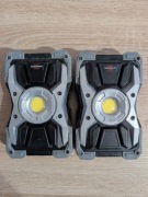 2x Lampa budowlana BRENNENSTHUL RUFUS 1500 MA 15W Cob LED 5000am budowlana
