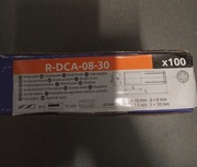 RAWLPLUG Tuleja kołek Rozprężna z Gwintem M8 10x30mm 100szt stal R-DCA