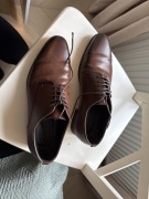 Pantofle męskie brązowe Zara 