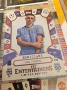 TOPPS MATCH ATTAX 2024-2025 ENTERTAINERS LIMITED MAGICIANS ELE1 PHIL FODEN