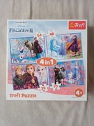 PUZZLE 4W1 FROZEN PODRÓŻ W TREFL