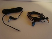 wtyk kątowy DC 5,5/2,1 z przewodem 1mb