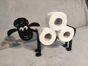 Owca stojak na papier toaletowy