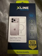 Etui XLINE MagSystem Clear Guard MagCase do Apple iPhone 17 Pro Przezroczys