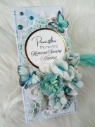 Wyjątkowy prezent komunijny opakowanie na banknoty kartka pamiątka komunii 