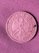 1 Detutsche  Mark 1950 J 
