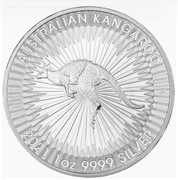 Srebrna moneta bulionowa - Australijski Kangur 1 oz 